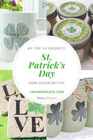 Patrick's day ornaments & decor for your home or office! My Top 10 Favorite Etsy St Patrick S Day Home Decor Free Printable This Mom S Confessions