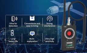 Also identidies bluetooth, cellular, wifi, and other rf generating devices for complete privacy. Dooreemee Anti Spy Rf Detector Wireless Bug Detector Signal For Hidden Camera Laser Lens Gsm Listening Device Finder Radar Radio Scanner Wireless Signal Alarm Black