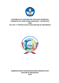 Download vector logos ai, cdr, eps, pdf format. Pedoman Upacara Hari Guru Nasional Tahun 2016 Dan Hut Ke 71 Pgri Bangren Belajar