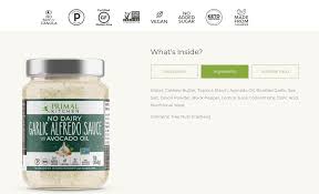 This information might be about you, your preferences or your device and is mostly used to make the site work as you expect it to. Primal Kitchen No Dairy Garlic Alfredo Sauce Can I Have Whole30