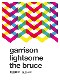 A New Poster Redesign In Swiss Helvetica Style Every Day Today Concert Of Garrison In Aachen Back In 2002 Disenos De Unas Diseno Grafico Afiches