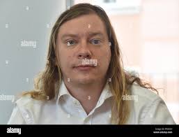 Germany, Berlin. 21st June, 2018. Raphael Lang, founder of "Babybe" at the  St. Jospeh Hospital. The system made out of a biological hightech matress  and transmitters send voice, heartbeat and breathing patterns