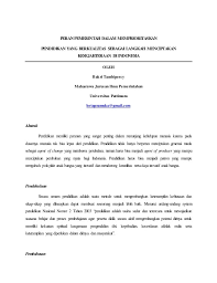 Check spelling or type a new query. Contoh Essay Penddikan Berinvestasi Lewat Pendidikan Oleh Bakri Tam