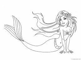 Nowadays, i advocate free printable barbie mermaid for you, this content is related with pegasus coloring pages to print. Barbie Mermaid Coloring Pages Barbie Mermaid 6 Printable 2021 0651 Coloring4free Coloring4free Com