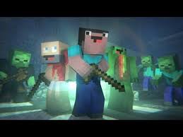 Zombies Minecraft Animation Hypixel Youtube Minecraft Art N Craft Animation
