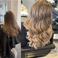 Balayage Balayage Brautfrisur Haarfarben