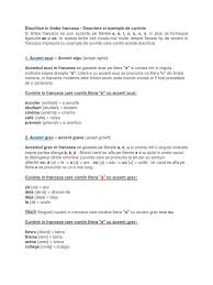 Cuvinte cu y in romana. Diacrtice In Limba Franceza