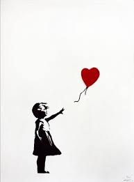 Banksy Girl With Balloon Street Art Banksy Graffiti Art