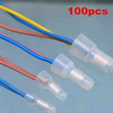Substances through which electricity is easily transmitted are called conductors. 100pcs 12 10 16 14 22 16 Awg Closed End Crimp Cap Gauge Wire Connector Terminal Ebay