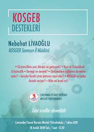 İş birliği destek programı ile ilk kez teknoloji düzeyi yüksek kobi̇'ler büyük. Kosgeb Destekleri Omu Ondokuz Mayis Universitesi