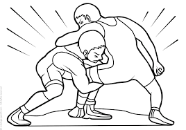 1 if you have javascript enabled you can click the print link in the top half of the page and it will automatically print the coloring page only and ignore the advertising and navigation at the top of the page. Wrestling Coloring Pages Books 100 Free And Printable