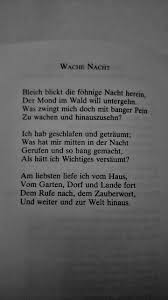 Wache Nacht Von Hermann Hesse Wachte