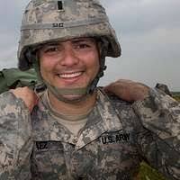 Pfc. Anna Espino, a rigger with 647th Quartermaster