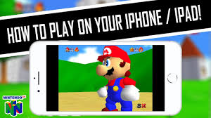 How To Play Super Mario 64 Nintendo 64 On Iphone Ipad Ipod Ios Setup Tutorial Settings Youtube