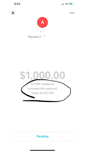 Since cash app to cash app payments are instant so they can't be cancelled either by the sender or the receiver. For 30 Needed To Complete This Payment Of 1 000 To My Friend Cashapp