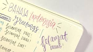 A history of writing in indonesia from the beginning to c. Writing Notes For Indonesian Language Class Bahasa Indonesia Greetings Salam Youtube