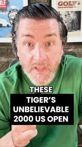 Was it even fair? 😂 Tiger Woods' 2000 US Open win wasn't just a victory,  it was an ABSOLUTE MASTERCLASS. Still mind-blowing to this day! 🐅⛳, #Tiger  #Golf #USOpen2000 #Unbelievable #SportsHistory