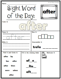 Time4learning can help your 1st. Sight Word Of The Day Dolch First Grade List 82 Activities Made By Teachers