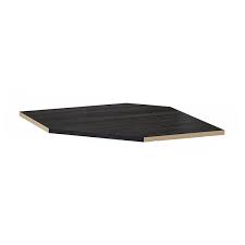 Plus que 4 en stock. Utrusta Tablette Element Mural D Angle Effet Bois Noir 68 Cm Ikea