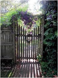 Old Gate At An Enchanted Cottage Garden Gate Design Garden Gates And Fencing Cottage Garden