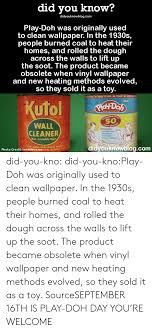 didyouknow play doh