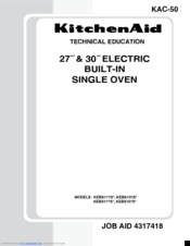 kitchenaid kebs107sbl manuals manualslib