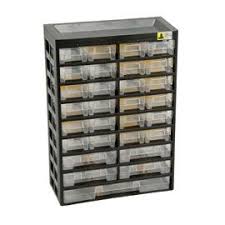 Casier De 29 Tiroirs Et 15 Separateurs Boite De Rangement Casier Magasin Decoration