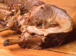 Roasted Stuffed Pork Loin Recipe Food Network Recipes Food Pork Loin
