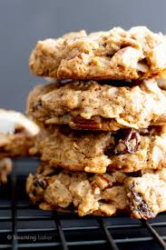 The best healthy cookie recipe. Healthy Breakfast Oatmeal Coconut Cookies Vegan Gluten Free Beaming Baker