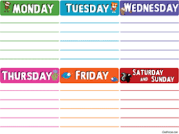 Days Of The Week Activities Worksheets Printables And