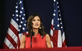 Née arnold, november 30, 1971) is an american politician serving as the 33rd and current governor of south dakota since january 5, 2019. Kristi Noem S Big Bet How Covid 19 Challenged South Dakota S Governor Pine Journal