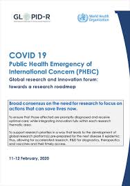 Spahn insisted on sunday that germany's. Covid 19 Public Health Emergency Of International Concern Pheic Global Research And Innovation Forum