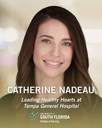 👏 Congratulations to Assistant Professor Catherine Nadeau and the Healthy  Hearts team at Tampa General Hospital! Since 2023, their clinic has been  providing life-changing care for pregnant women with hypertensive disorders  of