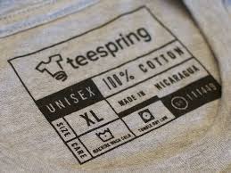 Teespring Clothing Tag Clothing Labels Design Clothing Tags T Shirt Label