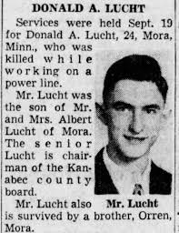 Obituary for DONALD A. LUCHT