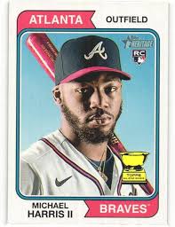 MICHAEL HARRIS II 2023 Topps Heritage #30 Baseball Rookie Card RC Atlanta  Braves at Amazon's Sports Collectibles Store
