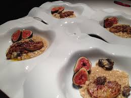 Risotto Morilles Figues Et Foie Gras Food Breakfast Waffles