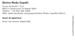 Oggi ho provato per la prima volta questi prodotti, beh che dire.molto soddisfatta! á Orari Di Apertura Divina Moda Capelli Corso Umberto I