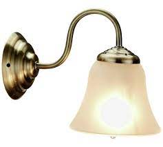 Buy Argos Home Elisa Glass Wall Light Antique Brass Ceiling And Wall Lights Argos Brass Wall Light Wall Lights Antique Brass Wall Lights