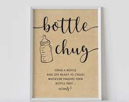 Bottle Chug Game Etsy