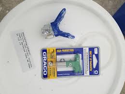 First Impression On The New Graco Lp Spray Tips While Spraying Ceilings Mullers Paint Design Co