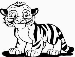 And another cartoon, this one a simple but nice close up of the face. Baby Tiger Easy Tiger Clipart Collection Wikiclipart