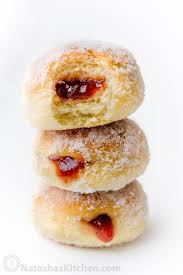 baked donuts filled with jelly video