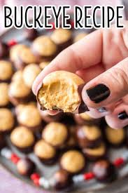 Buckeye Recipe Ohio State Tradition In 2020 Buckeyes Recipe Recipes Bread Booze Bacon