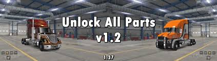 This mod unlocks every part and accesory for trucks and trailers. Unlock American Truck Simulator Mods