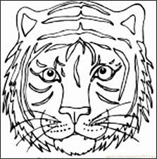 Kids can be so arty, let them go wild! Tiger Mask For Kids Drawing Novocom Top