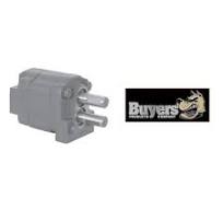 Buyers Dual Shaft Hydraulic Pump, 2-1/2" Gear #HDS36255