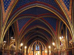 Sainte Chapelle Paris France Everyone Raves About The Upper Floor But I D Say This Ceiling Is My Favorite Feat Paris Tourism Paris Attraction Paris Images