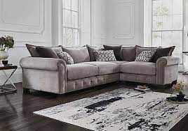 Living room sofas leather luxury corner modern bookcases with desk. Corner Sofas And Chaise Sofas Furniture Village