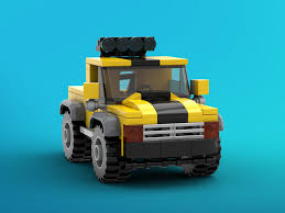 Lego city pickup truck moc instructions. Yellow Pickup Truck With Instructions Mad Mocs